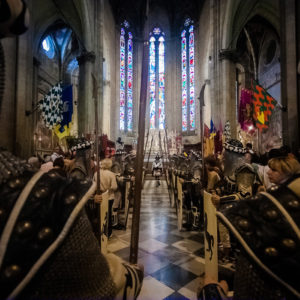 I Fanti del Comune all'interno del Duomo (Arezzo 2009)