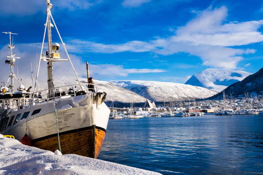 Il porto di Tromso (Tromso, Norvegia 2017)