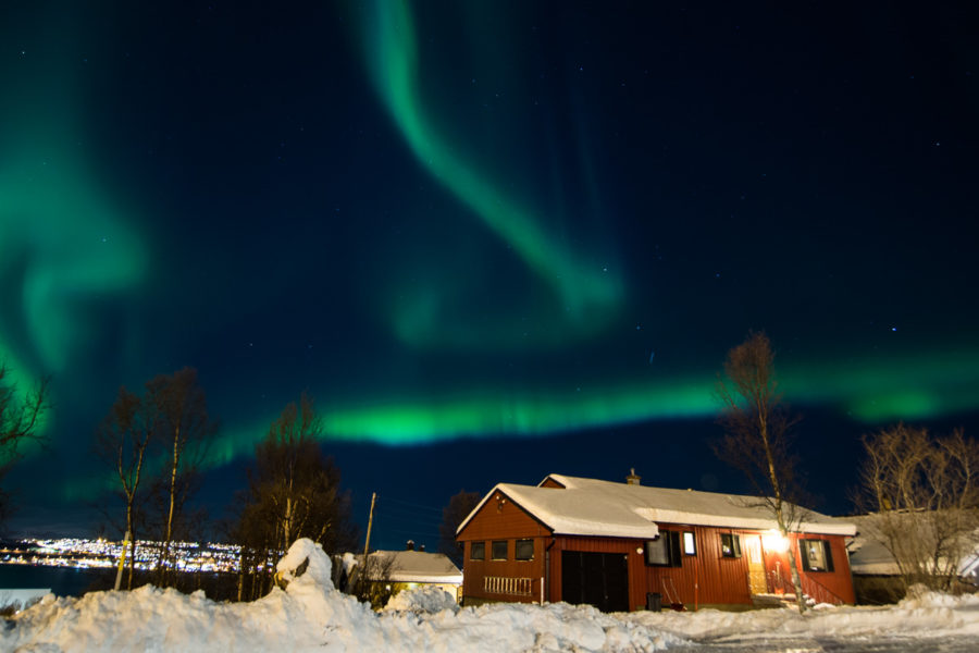 L'aurora boreale (Tromso, Norvegia 2017)