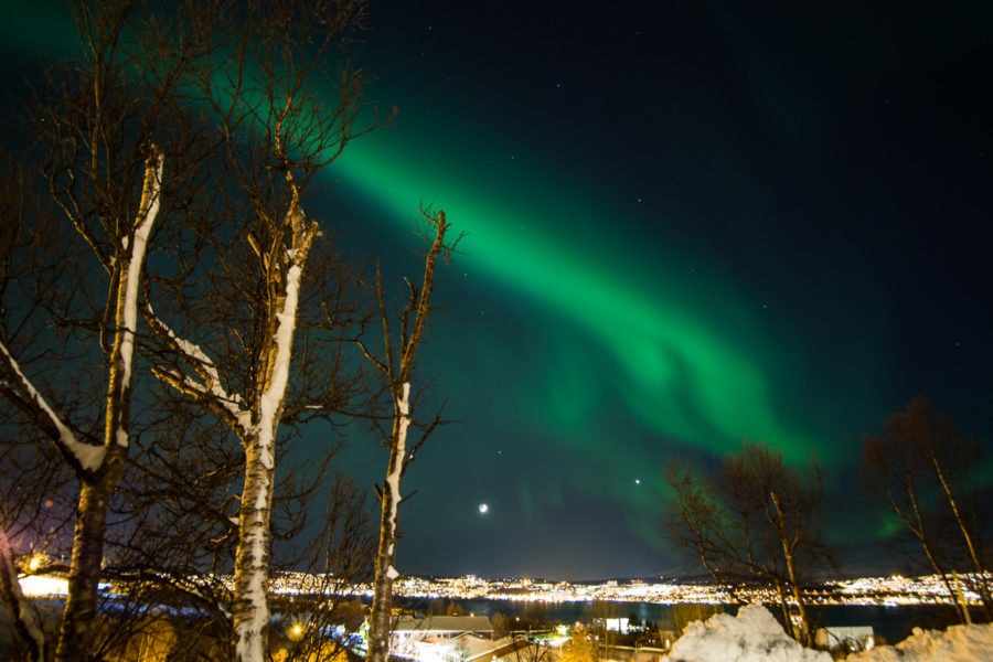 L'aurora boreale (Tromso, Norvegia 2017)