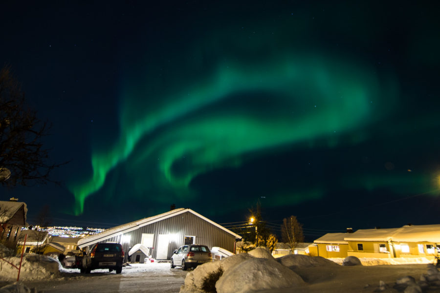 L'aurora boreale (Tromso, Norvegia 2017)